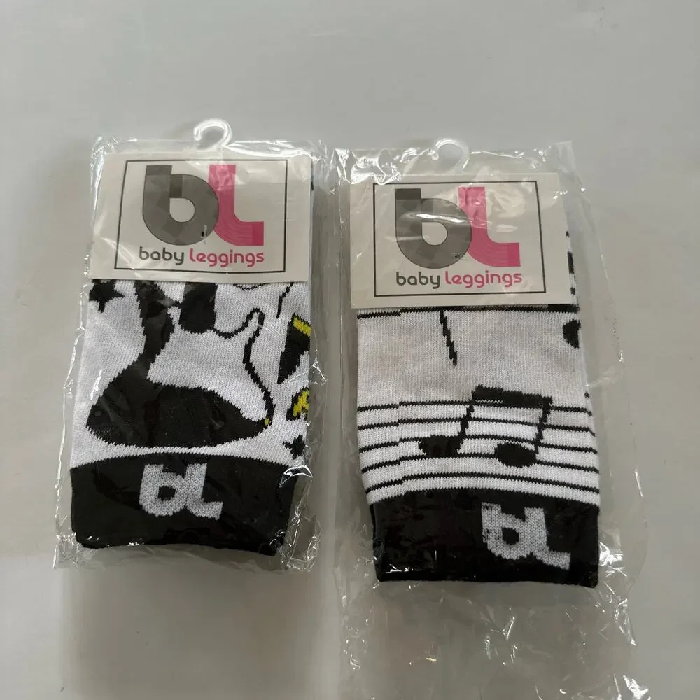 Baby Leggings Bundle - Music, Guitar, Football - New!